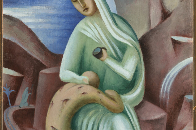 Jan Zrzavý, Milosrdný Samaritán, 1914–1915 (olej, plátno) | © NGP
