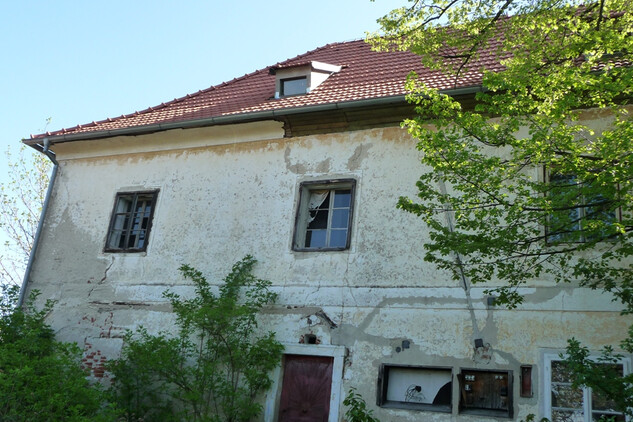Exteriér fary v Čakově před rekonstrukcí | © NPÚ ÚOP ČB